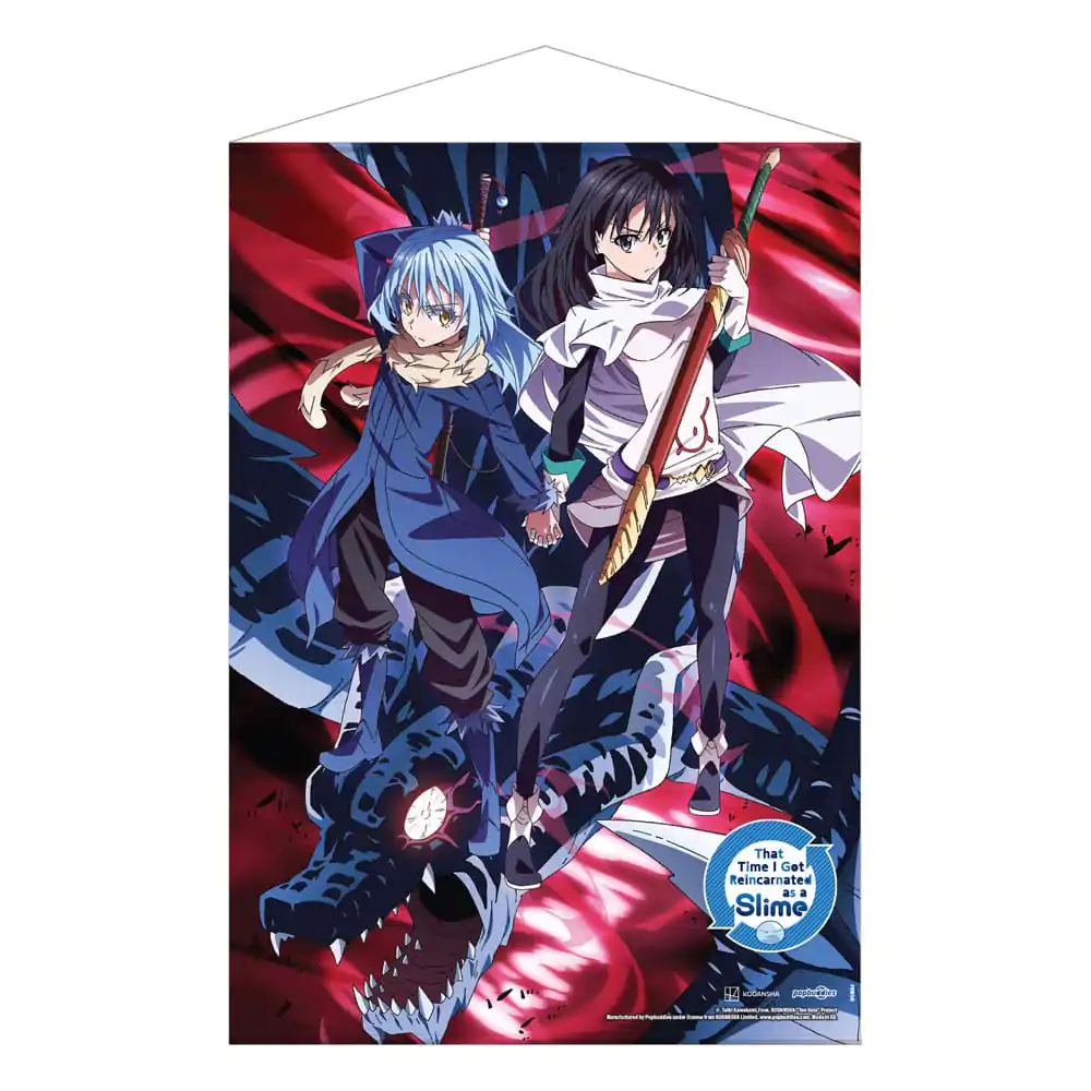 That Time I Got Reincarnated as a Slime Zidni poster Rimuru, Shizue and Veldora The Storm Dragon 50 x 70 cm fotografija proizvoda