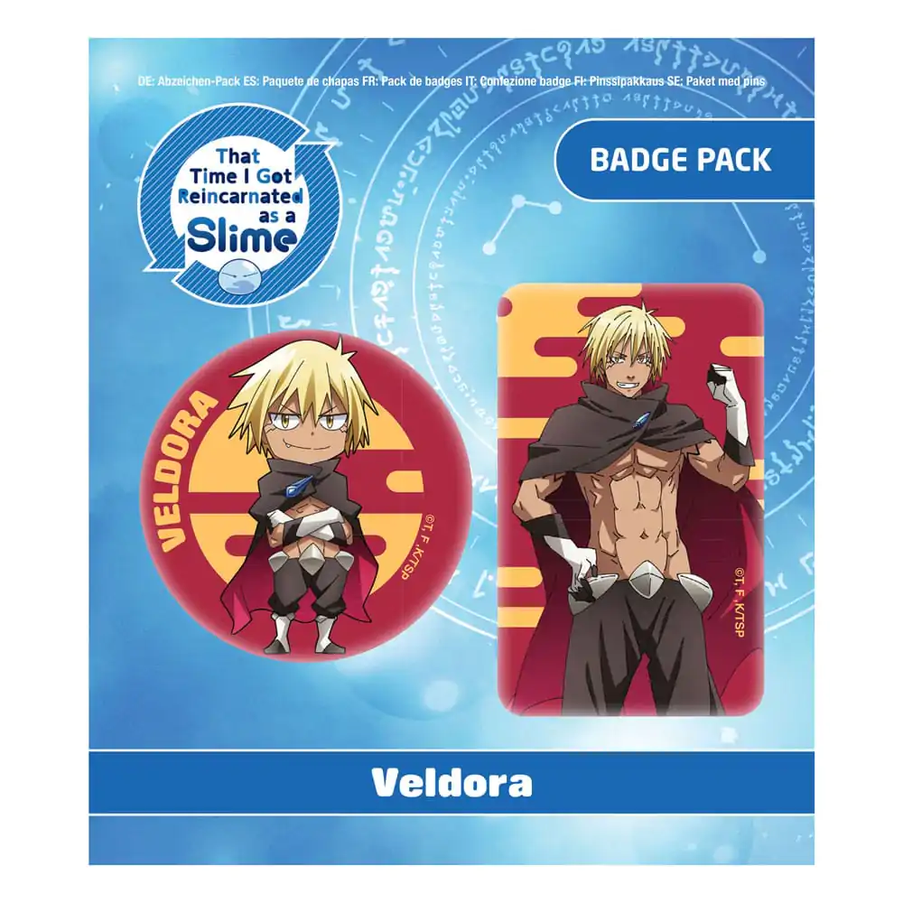 That Time I Got Reincarnated as a Slime Pin Bedževi 2-Pack Veldora Human Form fotografija proizvoda