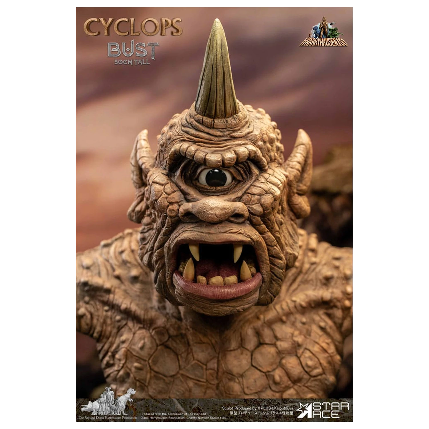 The 7th Voyage of Sinbad poprsje Ray Harryhausens Cyclops 50 cm fotografija proizvoda