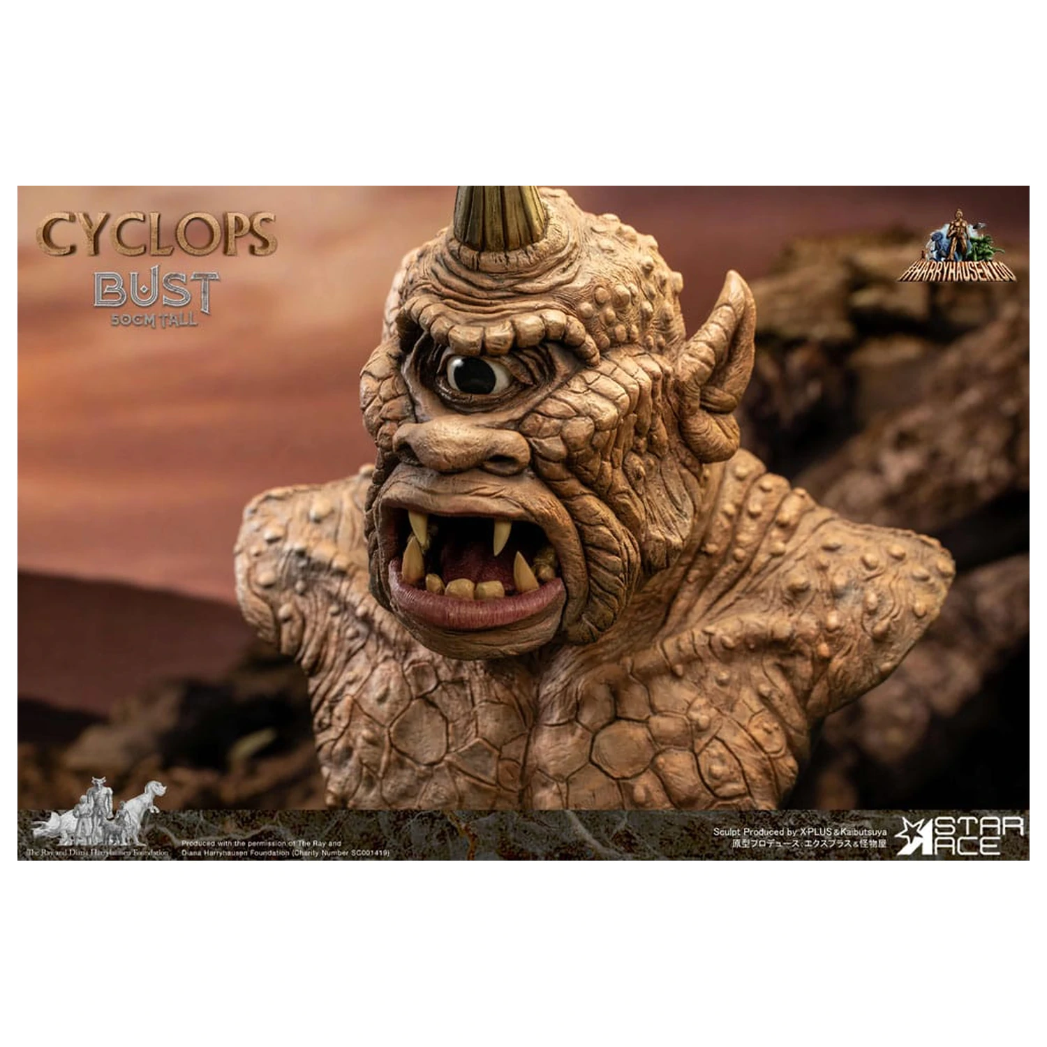 The 7th Voyage of Sinbad poprsje Ray Harryhausens Cyclops 50 cm fotografija proizvoda