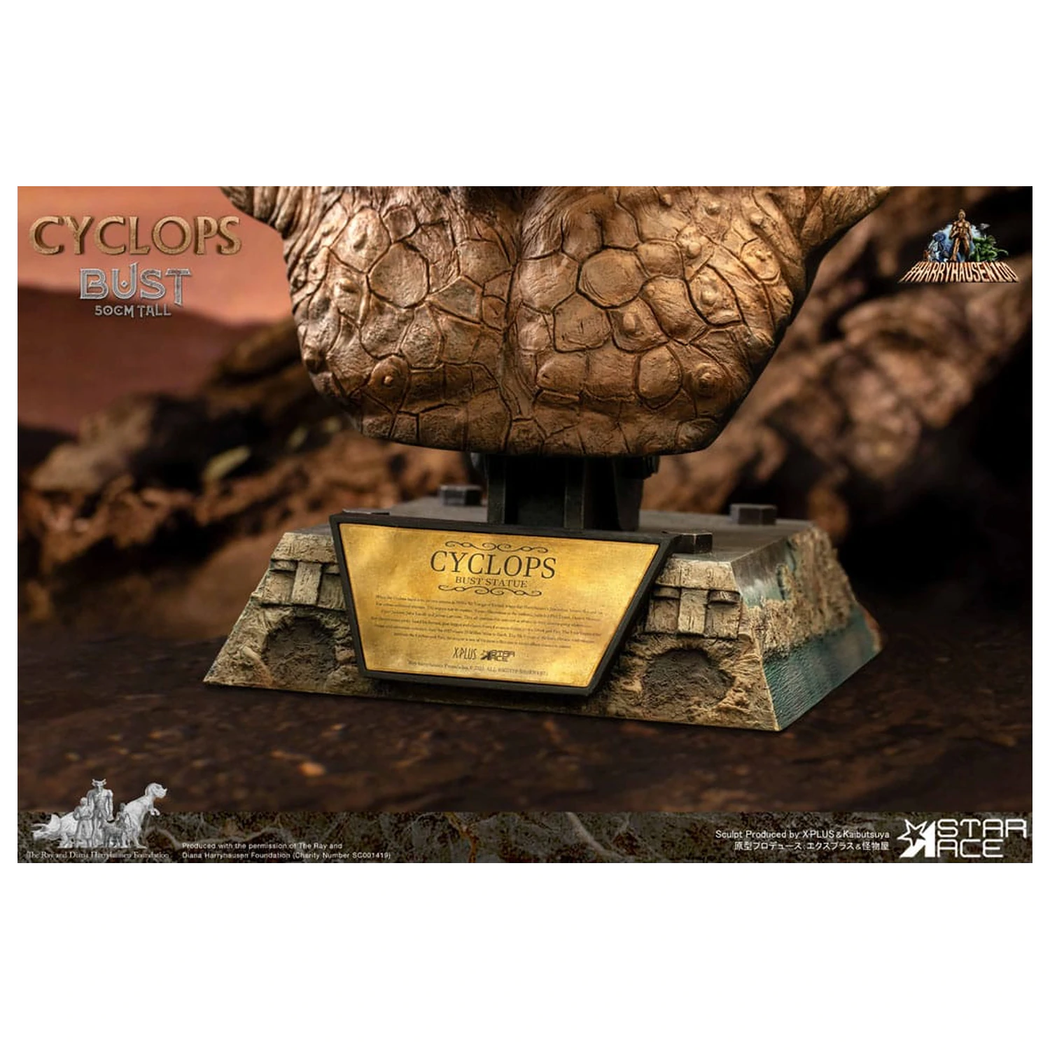 The 7th Voyage of Sinbad poprsje Ray Harryhausens Cyclops 50 cm fotografija proizvoda
