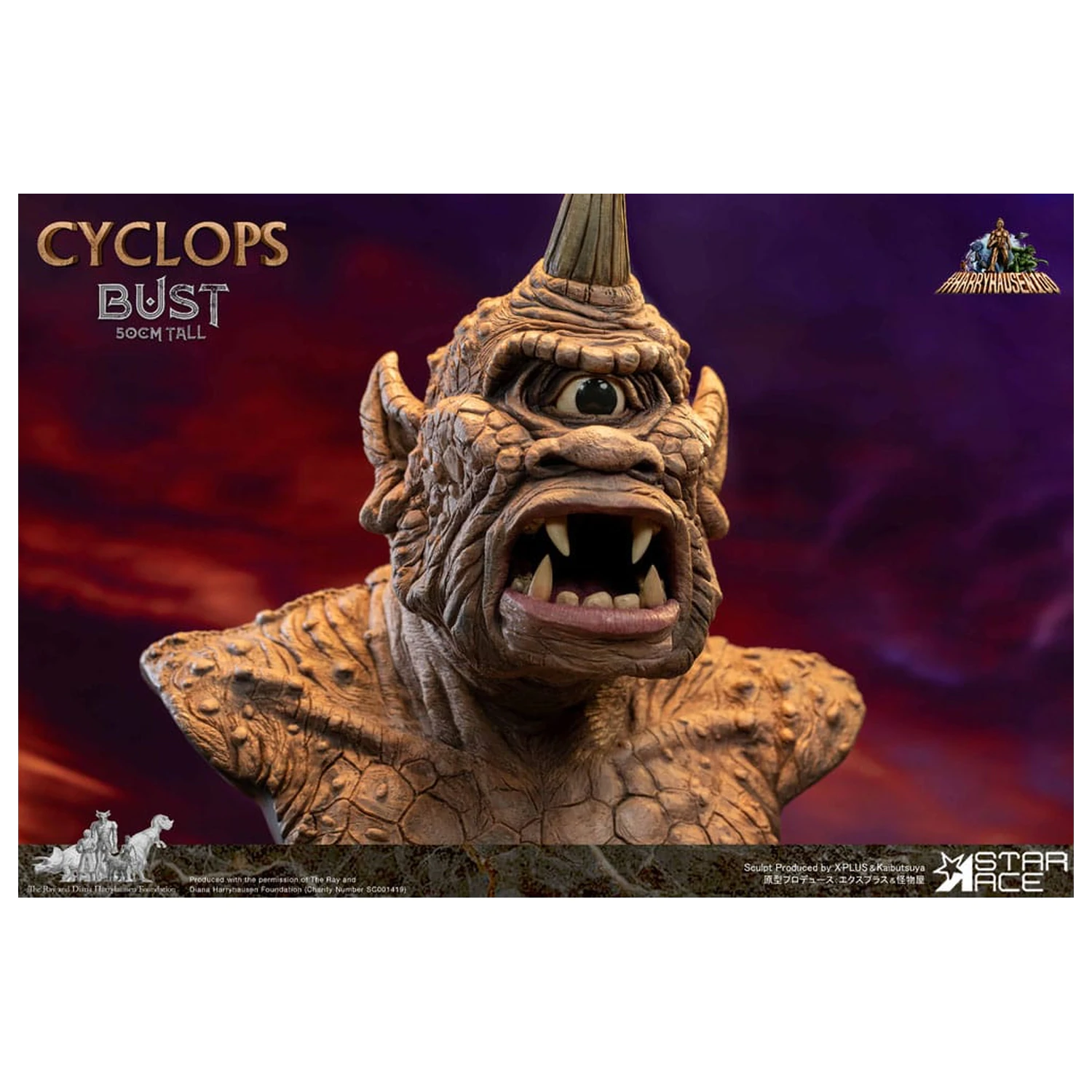 The 7th Voyage of Sinbad poprsje Ray Harryhausens Cyclops 50 cm fotografija proizvoda