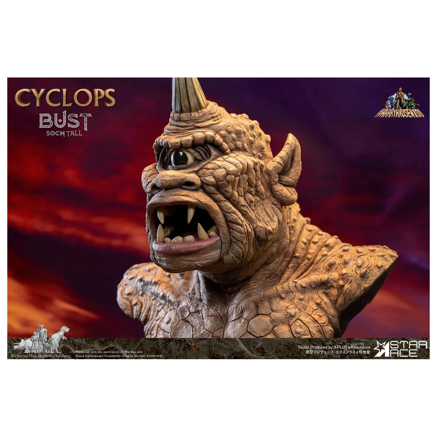 The 7th Voyage of Sinbad poprsje Ray Harryhausens Cyclops 50 cm fotografija proizvoda