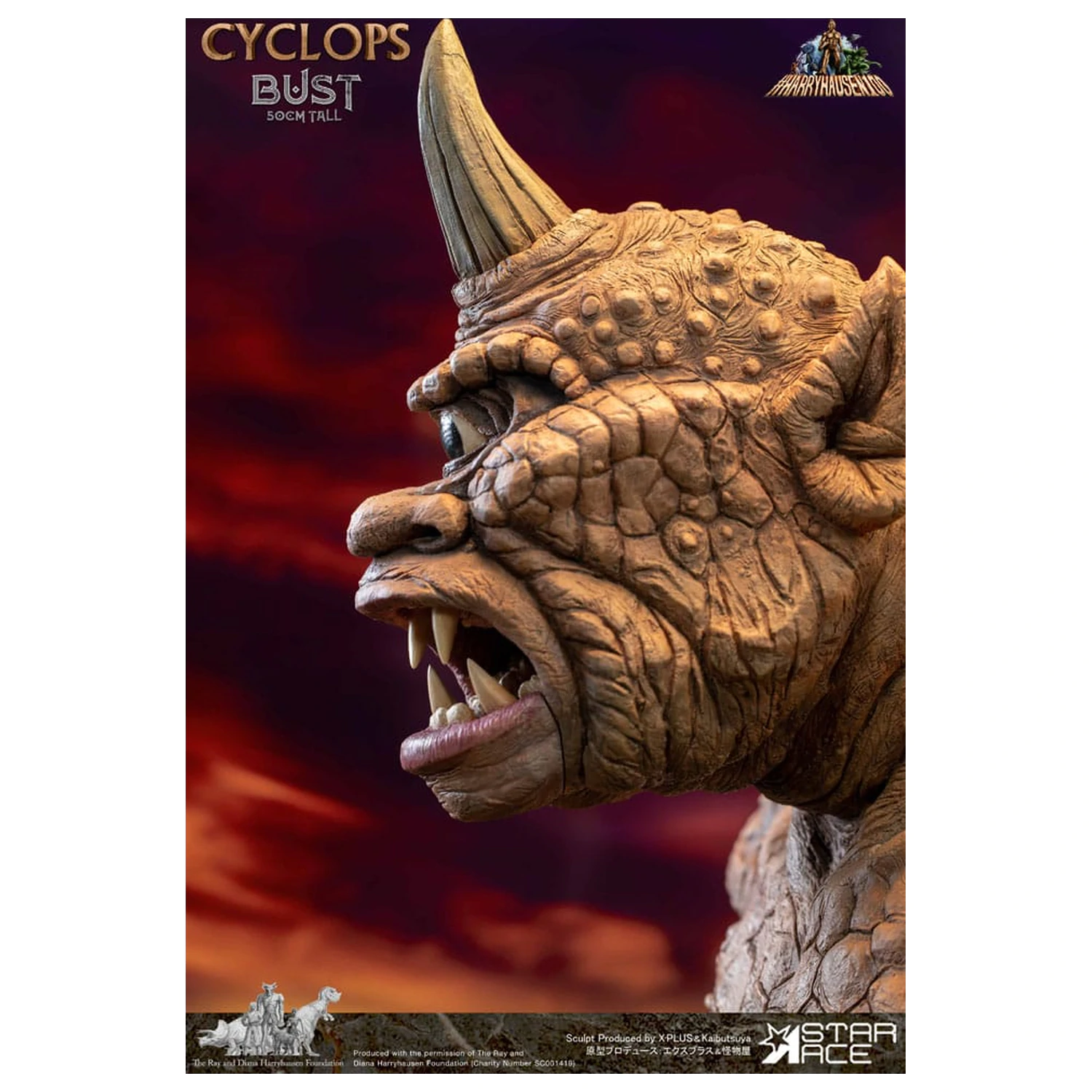 The 7th Voyage of Sinbad poprsje Ray Harryhausens Cyclops 50 cm fotografija proizvoda