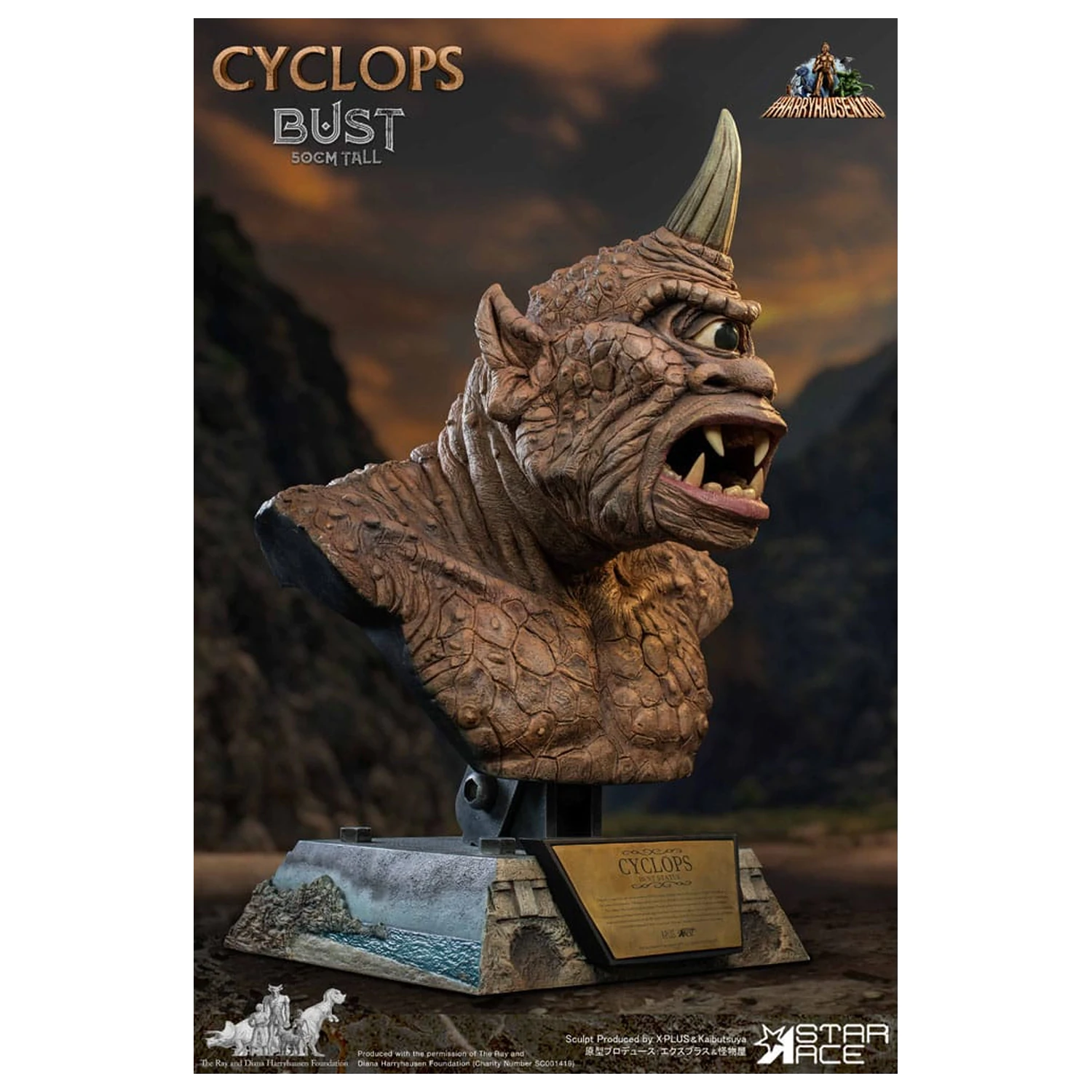 The 7th Voyage of Sinbad poprsje Ray Harryhausens Cyclops 50 cm fotografija proizvoda