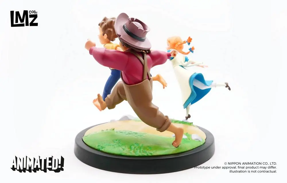 The Adventures of Tom Sawyer Animated! Statua Tom, Huck & Becky 23 cm fotografija proizvoda