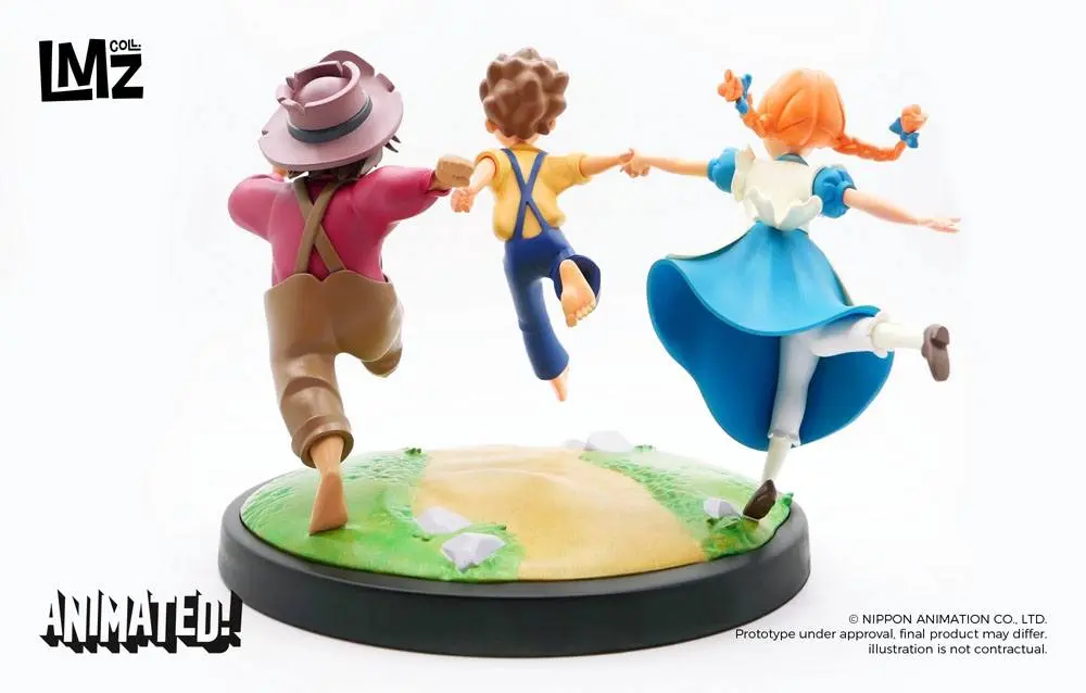 The Adventures of Tom Sawyer Animated! Statua Tom, Huck & Becky 23 cm fotografija proizvoda