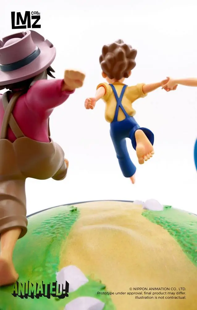 The Adventures of Tom Sawyer Animated! Statua Tom, Huck & Becky 23 cm fotografija proizvoda
