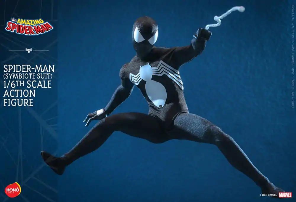 The Amazing Spider-Man akcijska figura 1/6 Spider-Man (Symbiote Suit) 30 cm fotografija proizvoda