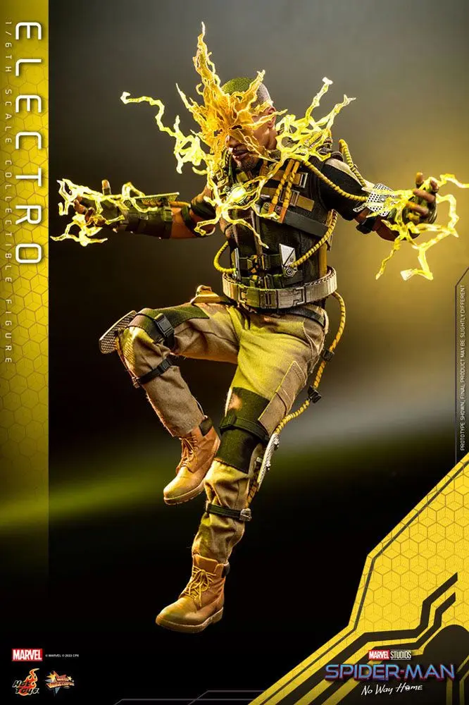 The Amazing Spider-Man 2 Movie Masterpiece akcijska figura 1/6 Electro 29 cm fotografija proizvoda