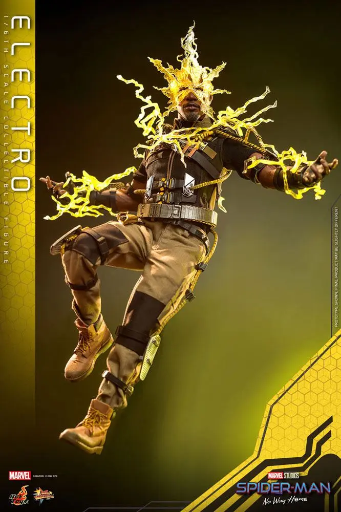 The Amazing Spider-Man 2 Movie Masterpiece akcijska figura 1/6 Electro 29 cm fotografija proizvoda