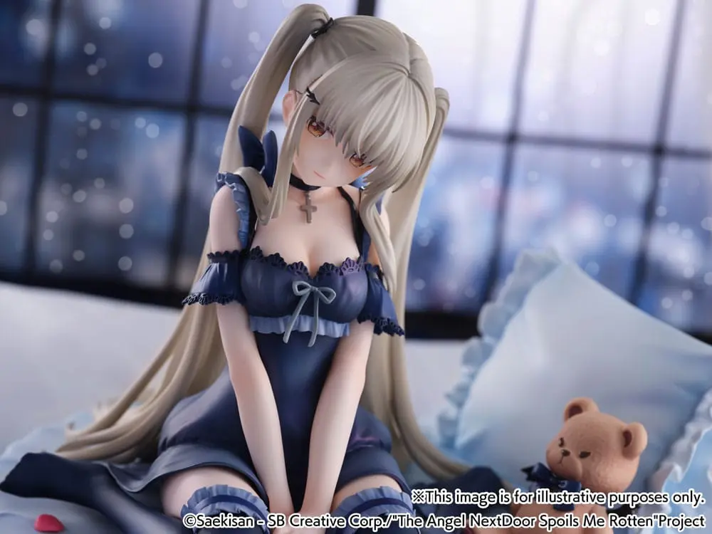 The Angel Next Door Spoils Me Rotten SHIBUYA SCRAMBLE FIGURE PVC Kip 1/6 Mahiru Shiina -Little Devil Ver.- 15 cm fotografija proizvoda