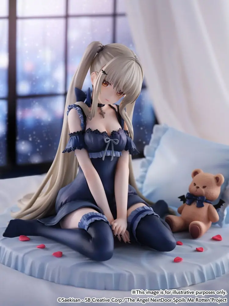 The Angel Next Door Spoils Me Rotten SHIBUYA SCRAMBLE FIGURE PVC Kip 1/6 Mahiru Shiina -Little Devil Ver.- 15 cm fotografija proizvoda
