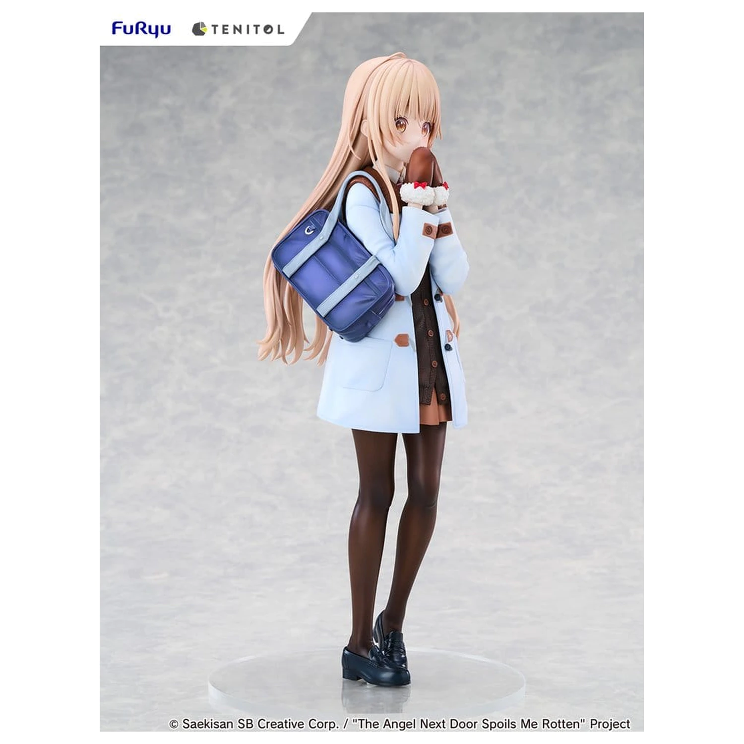 The Angel Next Door Spoils Me Rotten Tenitol Visoka PVC figura Mahiru Shiina Zimsko odijelo Ver. 30 cm fotografija proizvoda