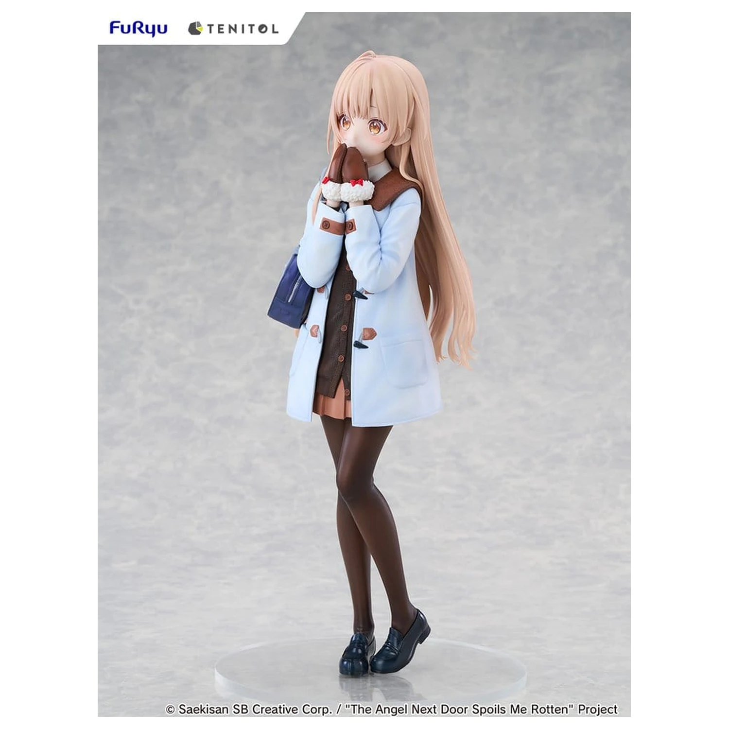 The Angel Next Door Spoils Me Rotten Tenitol Visoka PVC figura Mahiru Shiina Zimsko odijelo Ver. 30 cm fotografija proizvoda