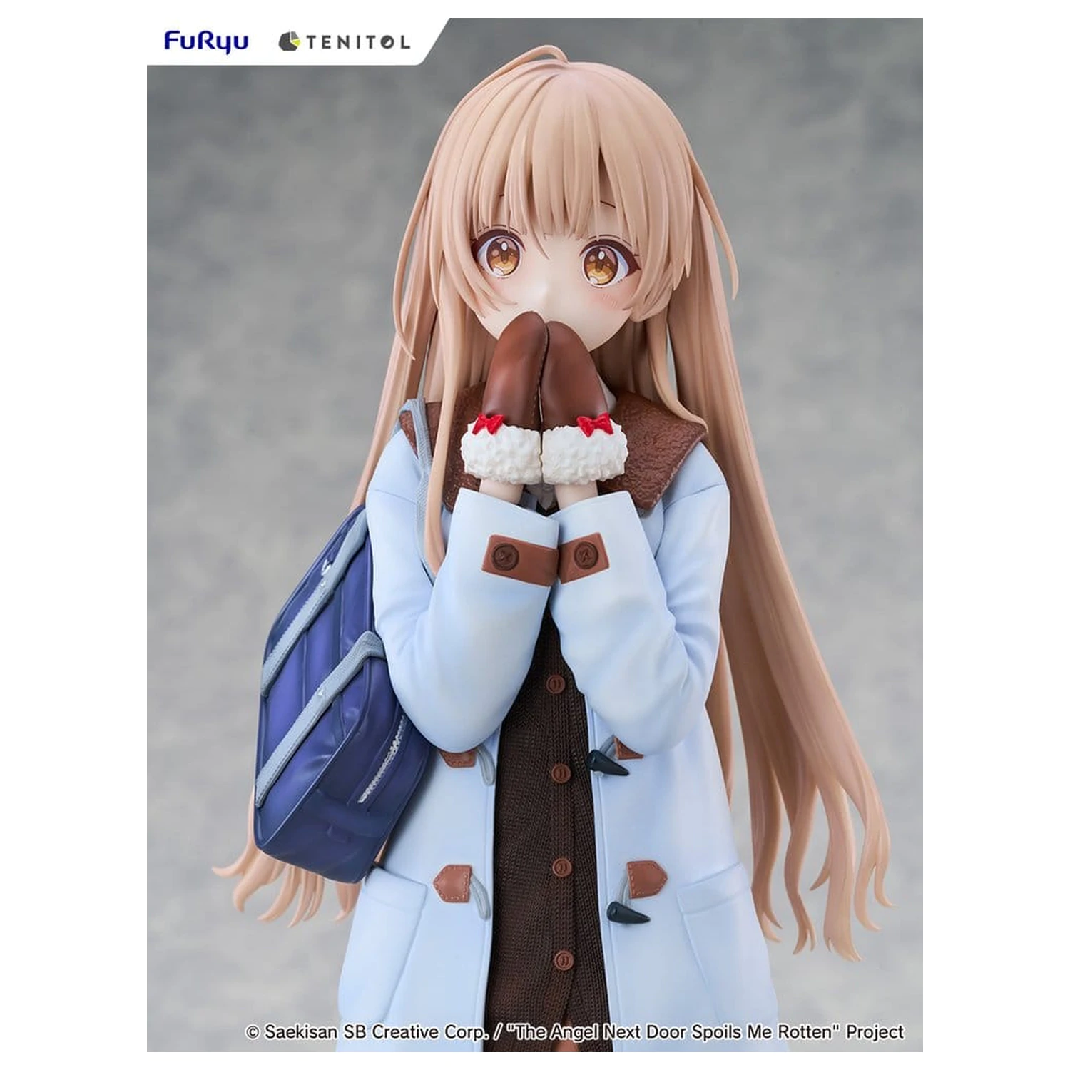 The Angel Next Door Spoils Me Rotten Tenitol Visoka PVC figura Mahiru Shiina Zimsko odijelo Ver. 30 cm fotografija proizvoda