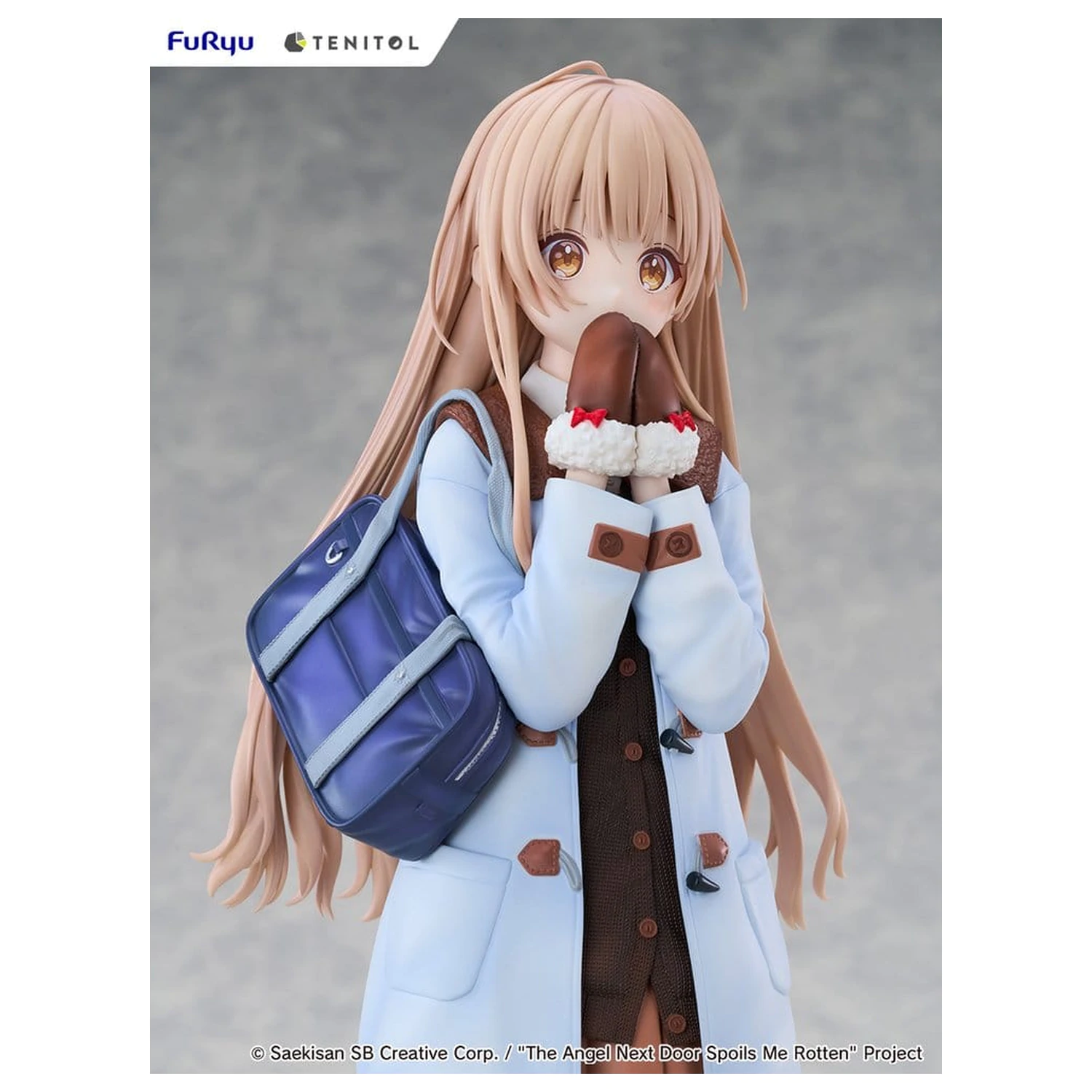 The Angel Next Door Spoils Me Rotten Tenitol Visoka PVC figura Mahiru Shiina Zimsko odijelo Ver. 30 cm fotografija proizvoda
