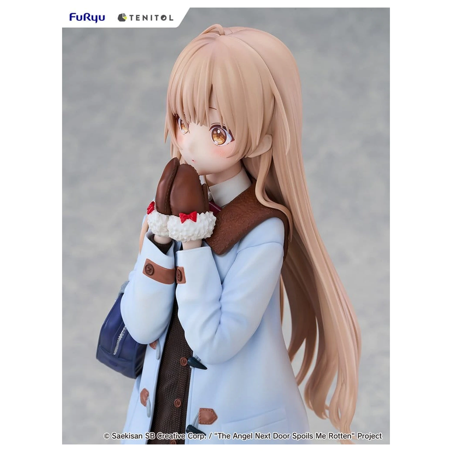 The Angel Next Door Spoils Me Rotten Tenitol Visoka PVC figura Mahiru Shiina Zimsko odijelo Ver. 30 cm fotografija proizvoda