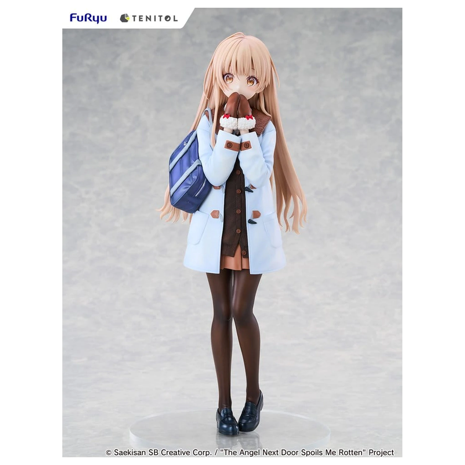The Angel Next Door Spoils Me Rotten Tenitol Visoka PVC figura Mahiru Shiina Zimsko odijelo Ver. 30 cm fotografija proizvoda