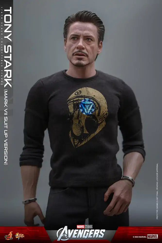 The Avengers Movie Masterpiece akcijska figura 1/6 Tony Stark (Mark VII Suit-Up Version) 31 cm fotografija proizvoda