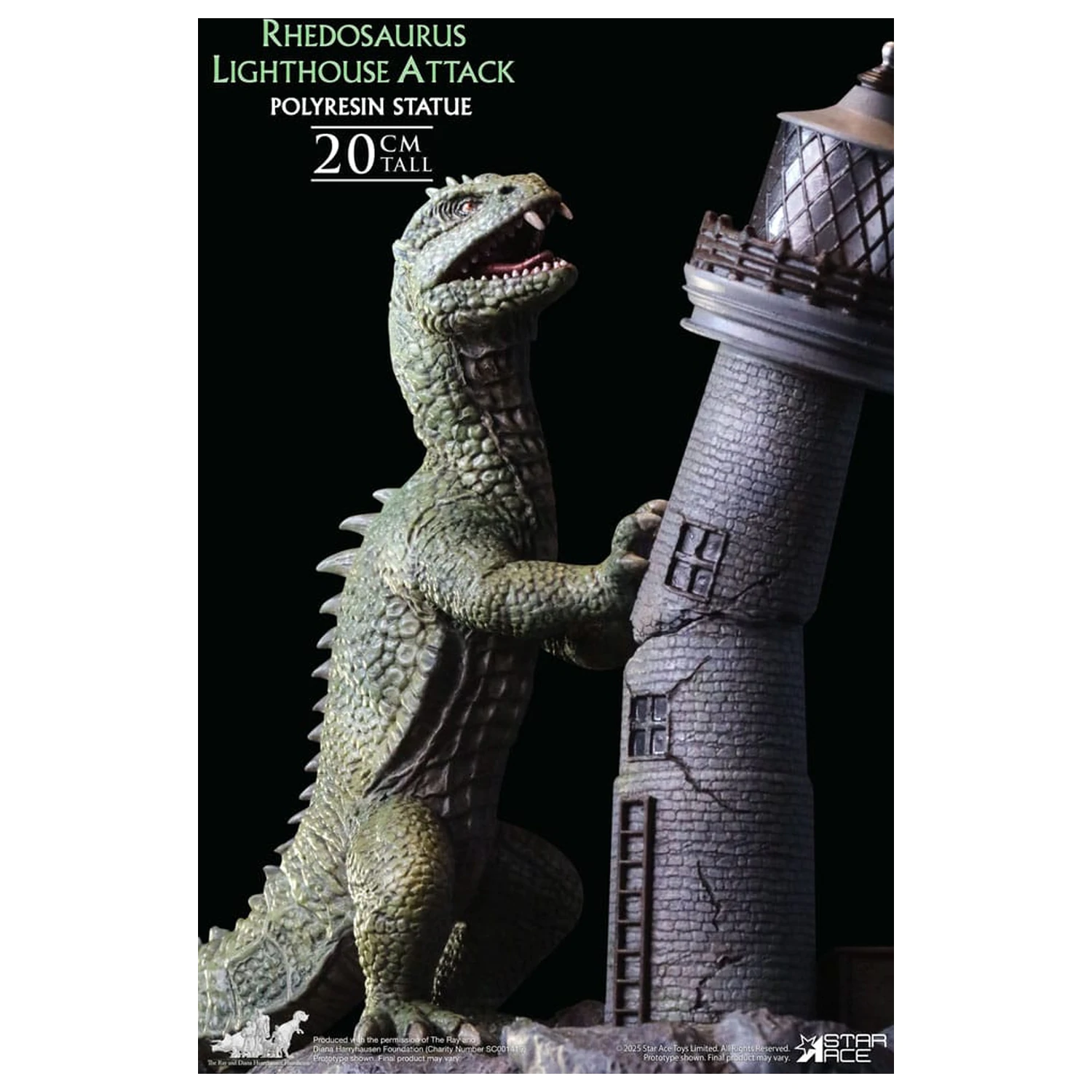 The Beast from 20,000 Fathoms kip od smole 1/8 Ray Harryhausens Rhedosaurus 20 cm fotografija proizvoda