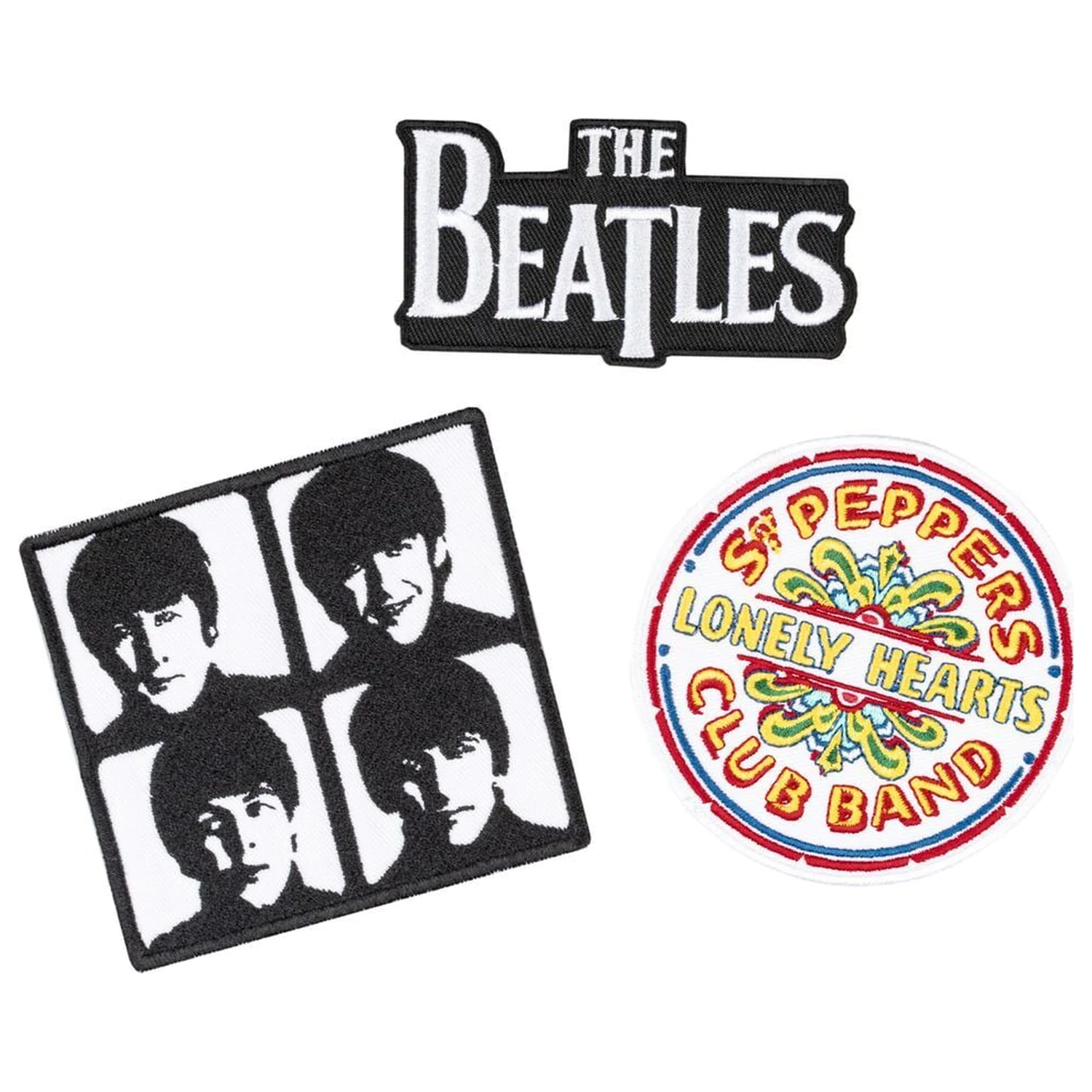 The Beatles set od 3 zakrpe fotografija proizvoda