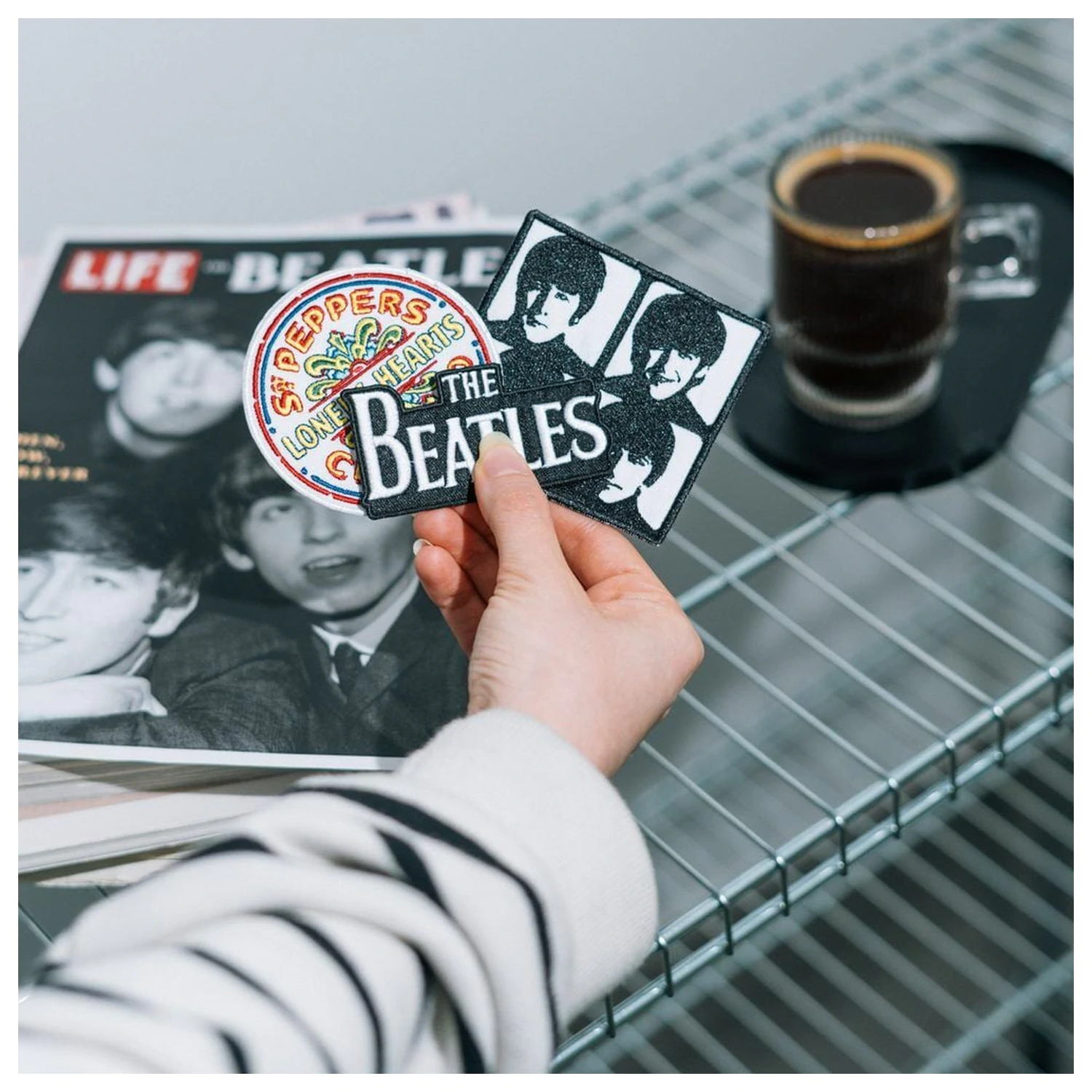 The Beatles set od 3 zakrpe fotografija proizvoda