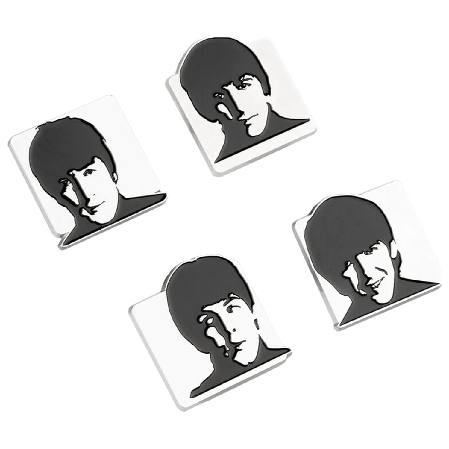 The Beatles set od 4 bedža fotografija proizvoda