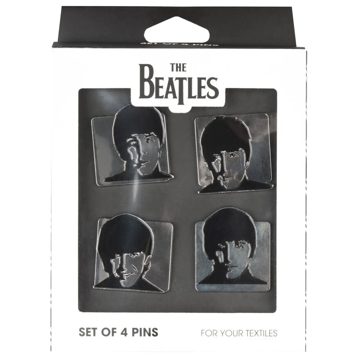 The Beatles set od 4 bedža fotografija proizvoda