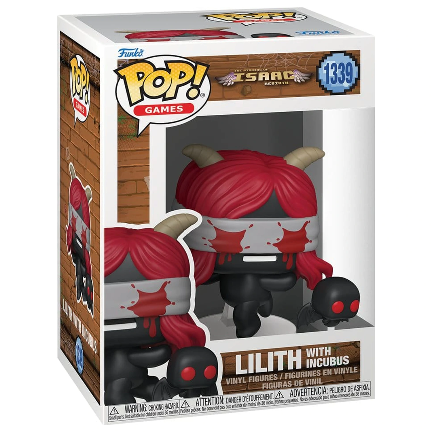 Vinilna figura The Binding of Isaac Funko POP! & Buddy Lilith with Bat 9 cm fotografija proizvoda