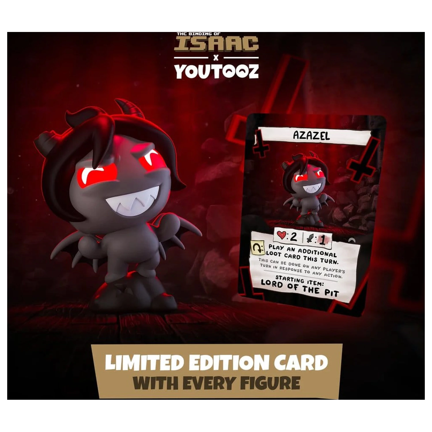 The Binding of Isaac Azazel figura od vinila, 9 cm fotografija proizvoda