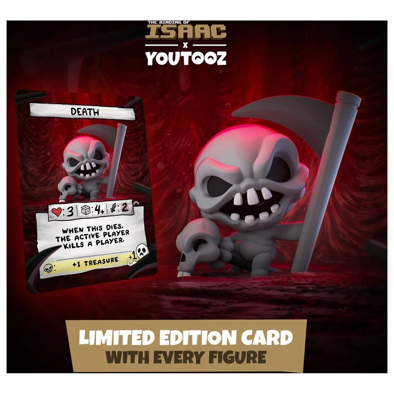 The Binding of Isaac Vinilna figura Death 8 cm fotografija proizvoda