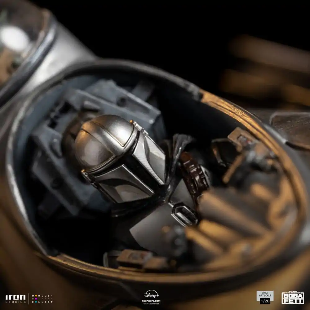 The Book of Boba Fett Demi Art Scale kip 1/20 Mando's N-1 Starfighter 60 cm fotografija proizvoda