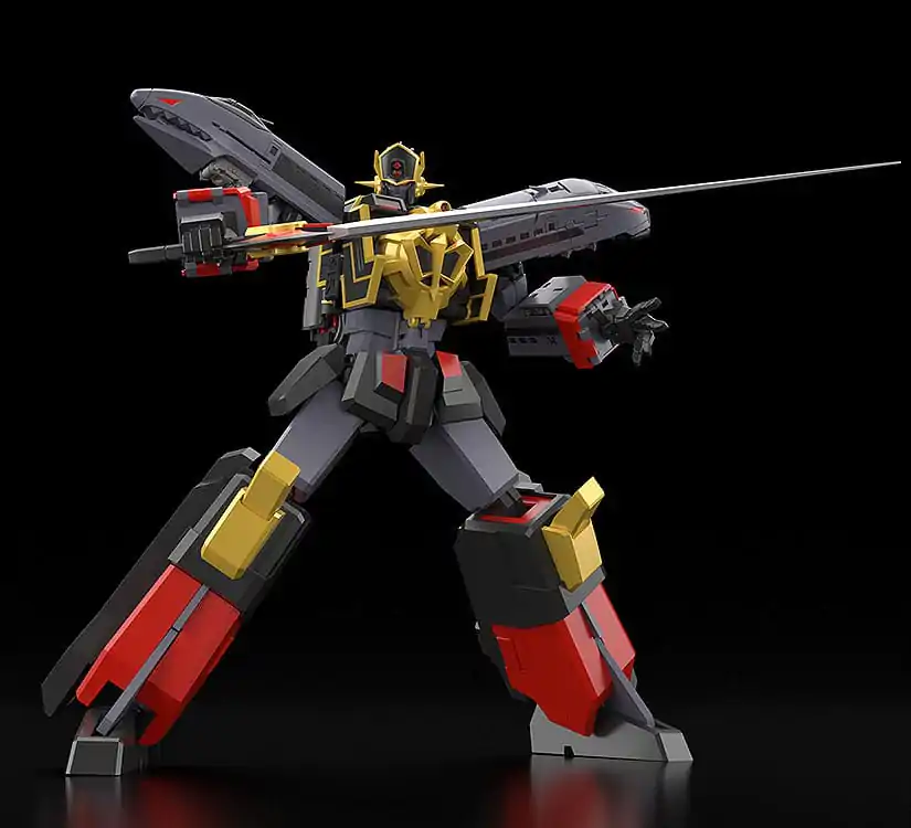 The Brave Express Might Gaine akcijska figura The Gattai Black Might Gaine 26 cm fotografija proizvoda