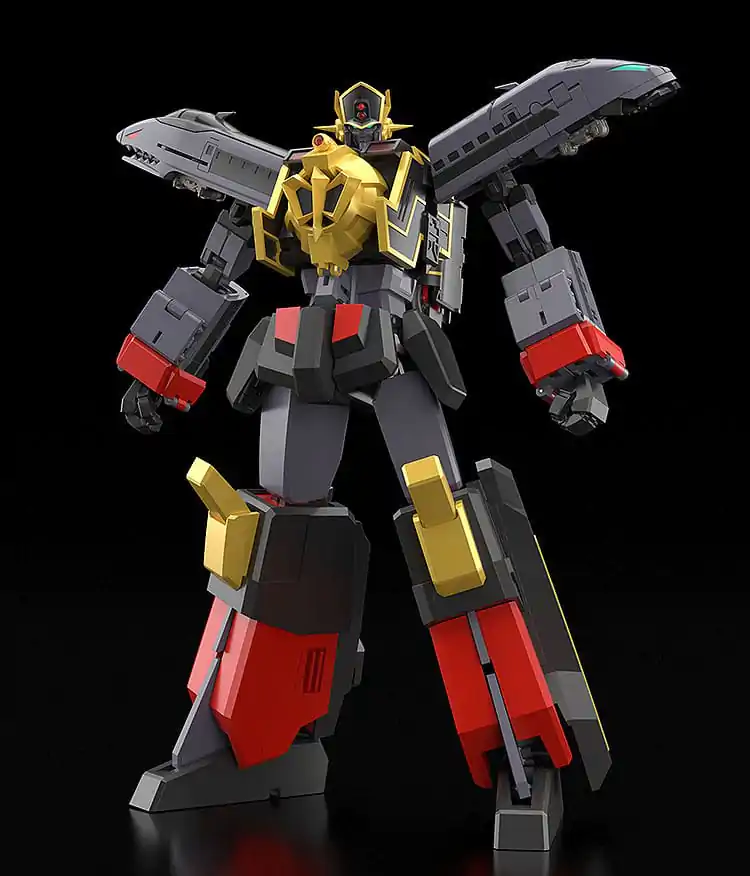 The Brave Express Might Gaine akcijska figura The Gattai Black Might Gaine 26 cm fotografija proizvoda