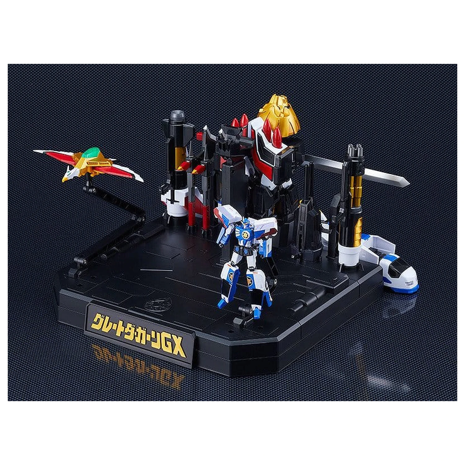 The Brave Fighter of Legend Da-Garn Action Figures Accessory Set The Gattai Display Set fotografija proizvoda