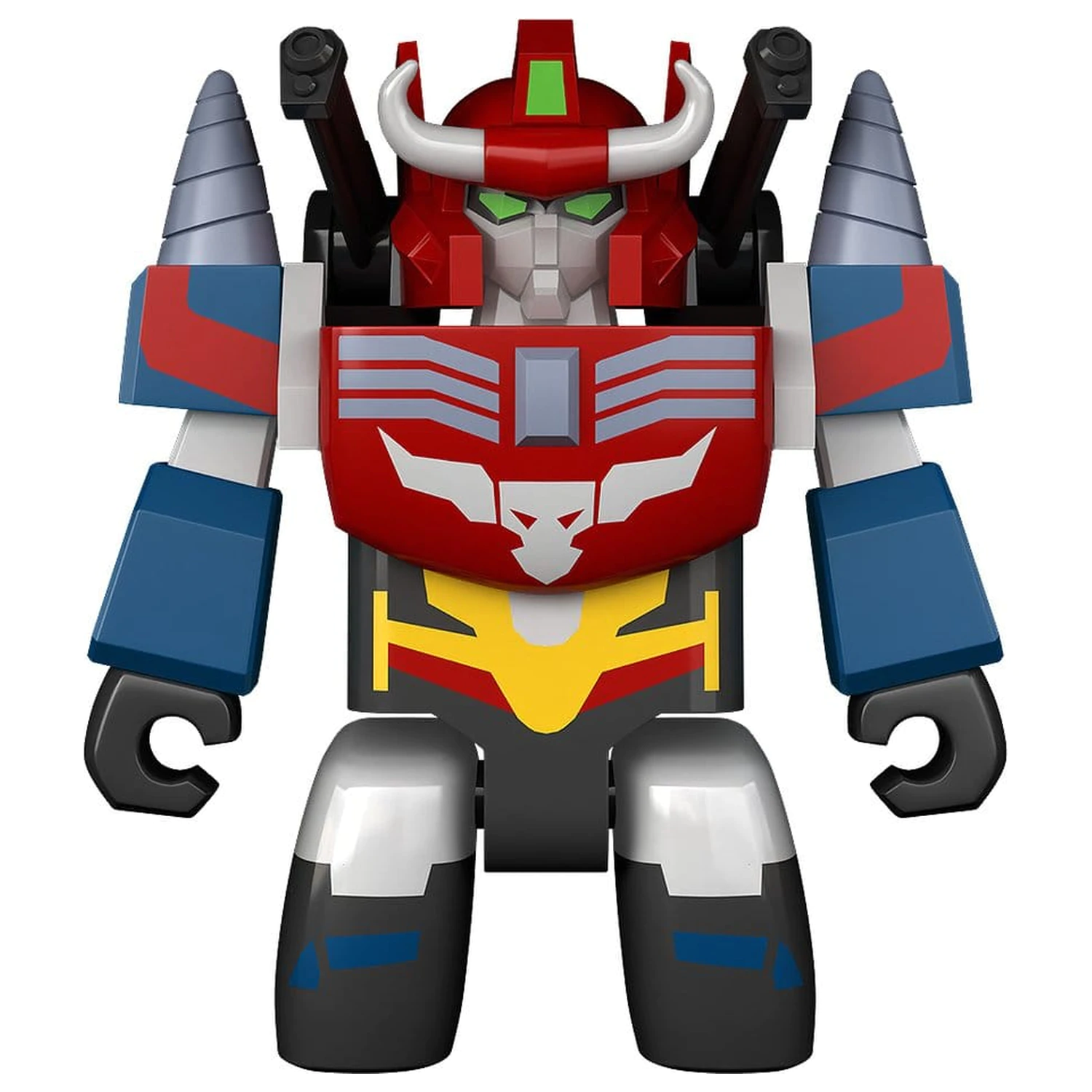 The Brave Fighter of Legend Da-Garn Brickroid Land Bison figura 5 cm fotografija proizvoda