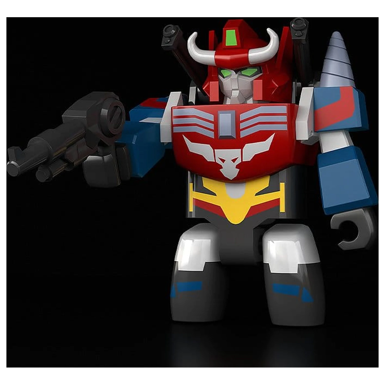The Brave Fighter of Legend Da-Garn Brickroid Land Bison figura 5 cm fotografija proizvoda