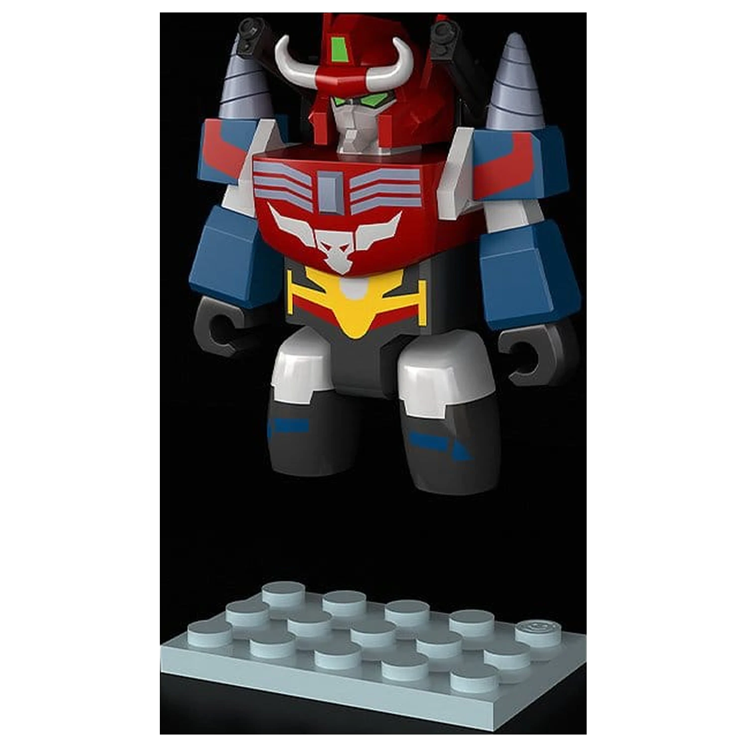 The Brave Fighter of Legend Da-Garn Brickroid Land Bison figura 5 cm fotografija proizvoda