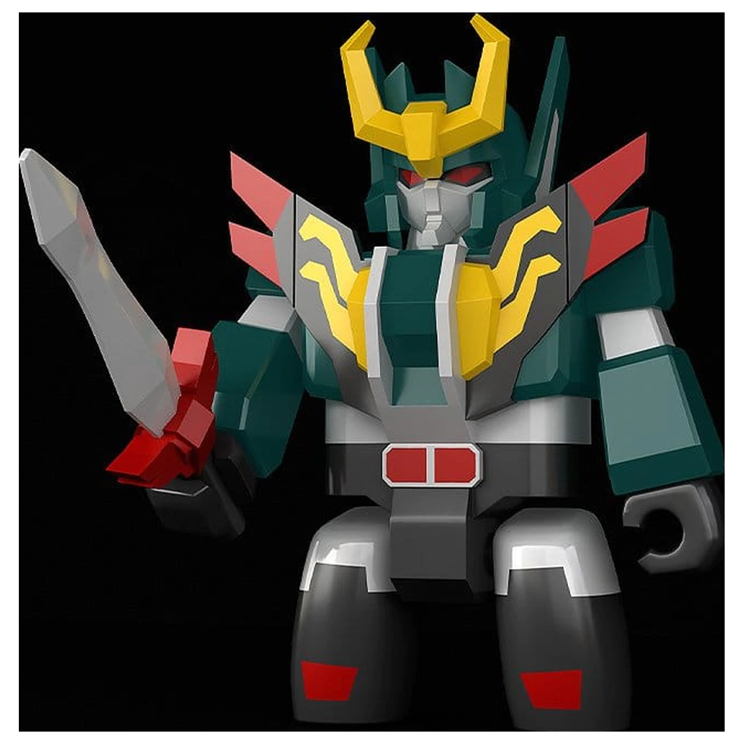 The Brave Fighter of Legend Da-Garn Brickroid Action Figure Seven Changer 5 cm fotografija proizvoda