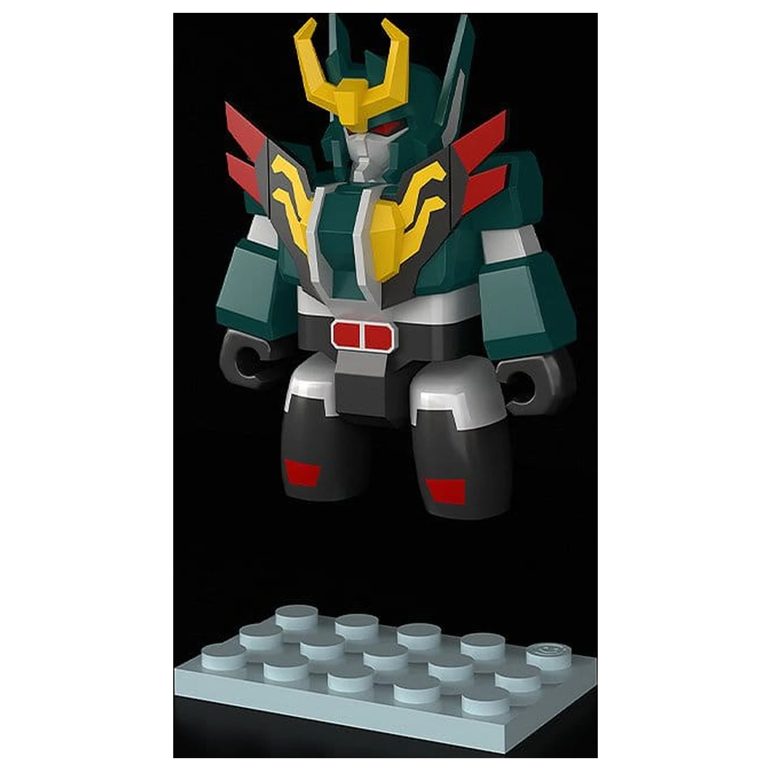 The Brave Fighter of Legend Da-Garn Brickroid Action Figure Seven Changer 5 cm fotografija proizvoda