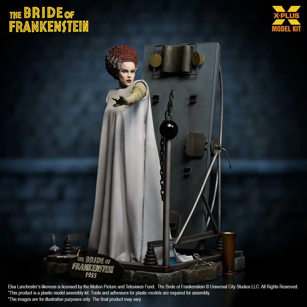 The Bride of Frankenstein Plastični Model Kit 1/8 Bride of Frankenstein 21 cm fotografija proizvoda