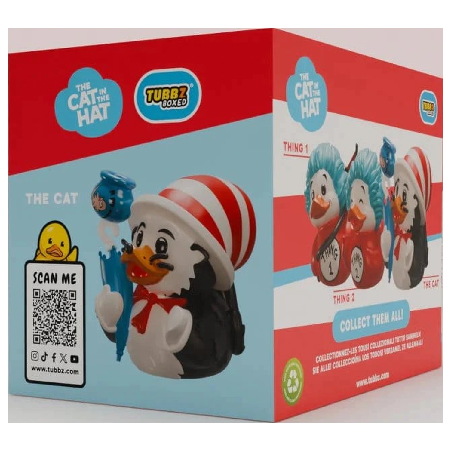 The Cat in the Hat Tubbz PVC figura u kutiji, izdanje 10 cm fotografija proizvoda