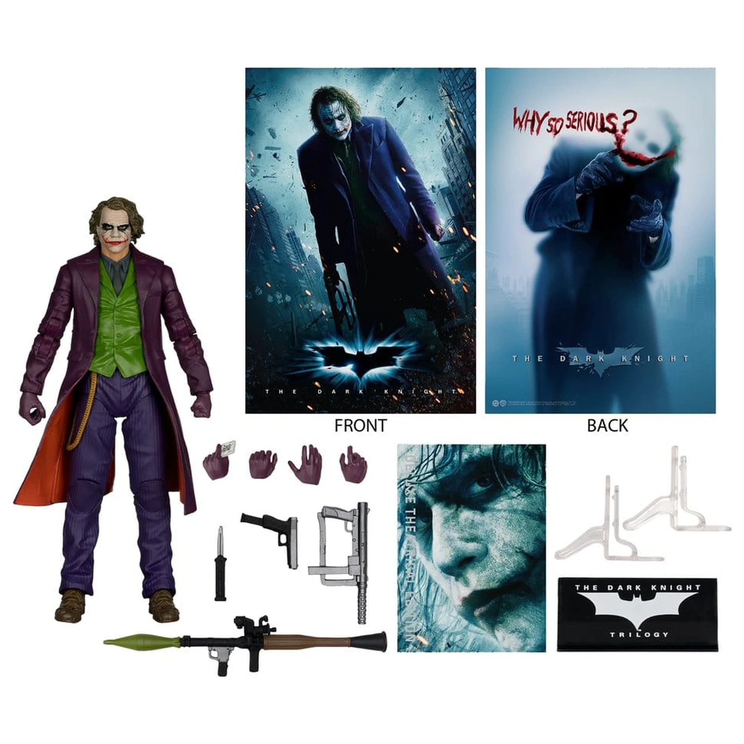 The Dark Knight DC Multiverse Deluxe Theatrical Edition akcijska figura Joker 18 cm fotografija proizvoda