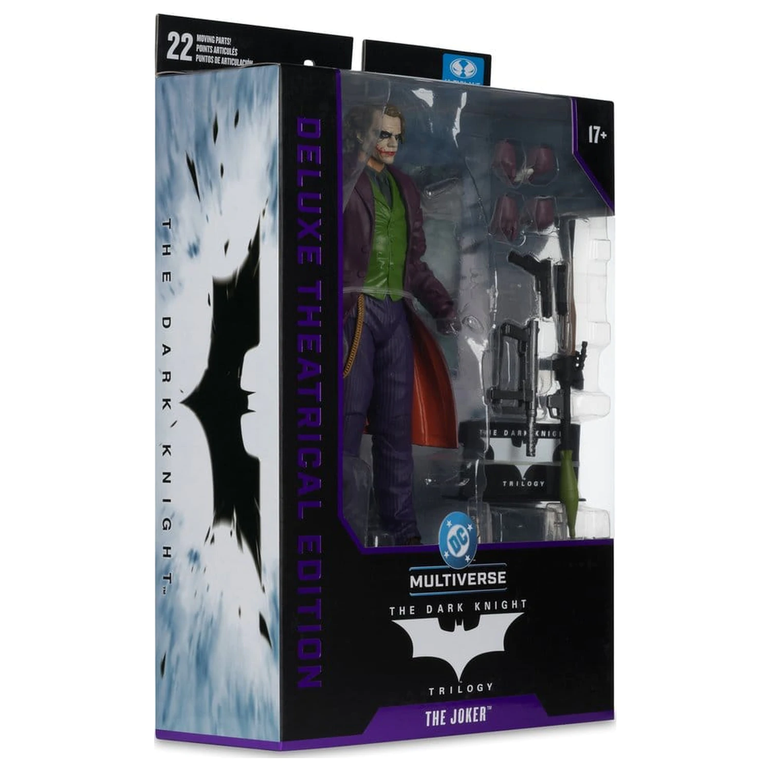 The Dark Knight DC Multiverse Deluxe Theatrical Edition akcijska figura Joker 18 cm fotografija proizvoda