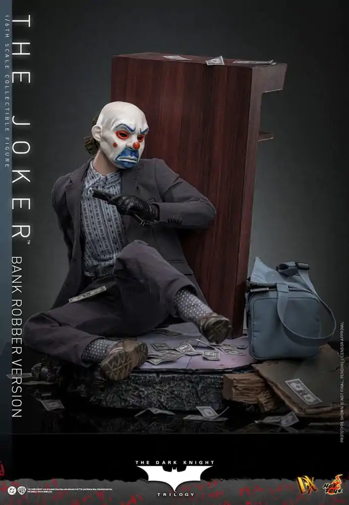 The Dark Knight DX Akcijska figura 1/6 The Joker (Bank Robber Version) 30 cm fotografija proizvoda