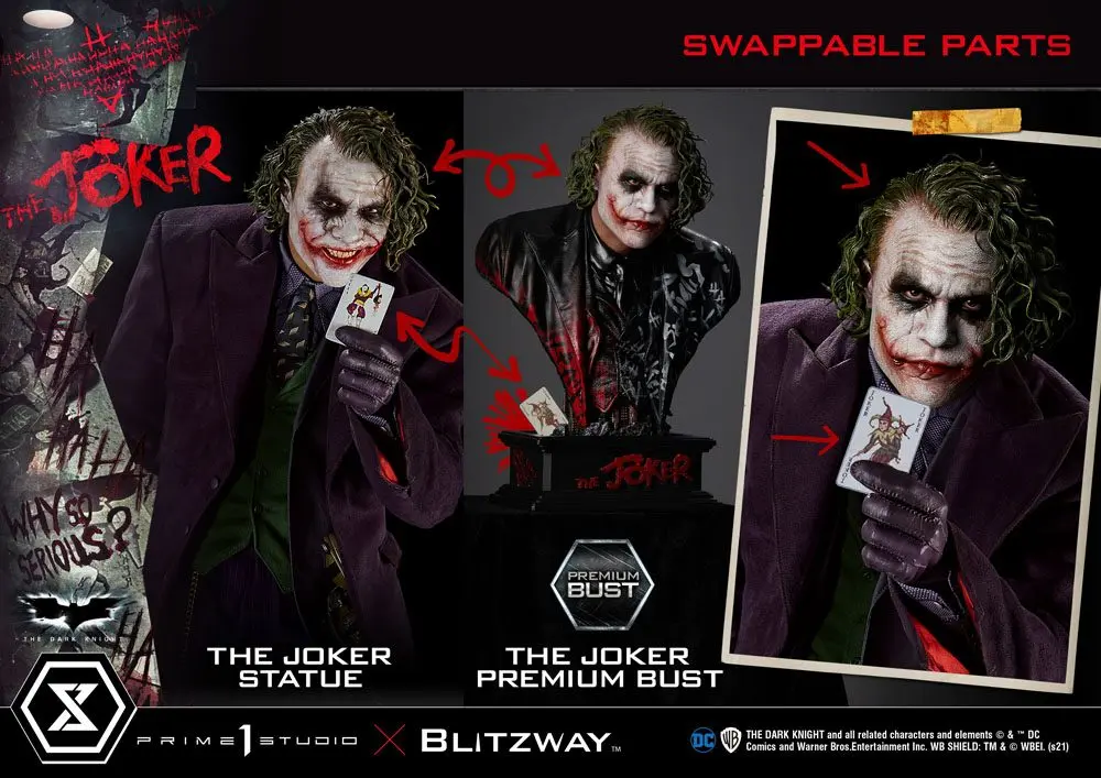 The Dark Knight Premium Poprsje The Joker 26 cm fotografija proizvoda