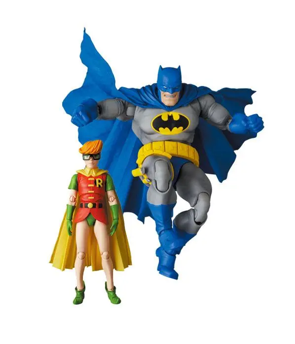 The Dark Knight Returns MAF EX akcijske figure Batman plava verzija & Robin 11-16 cm fotografija proizvoda