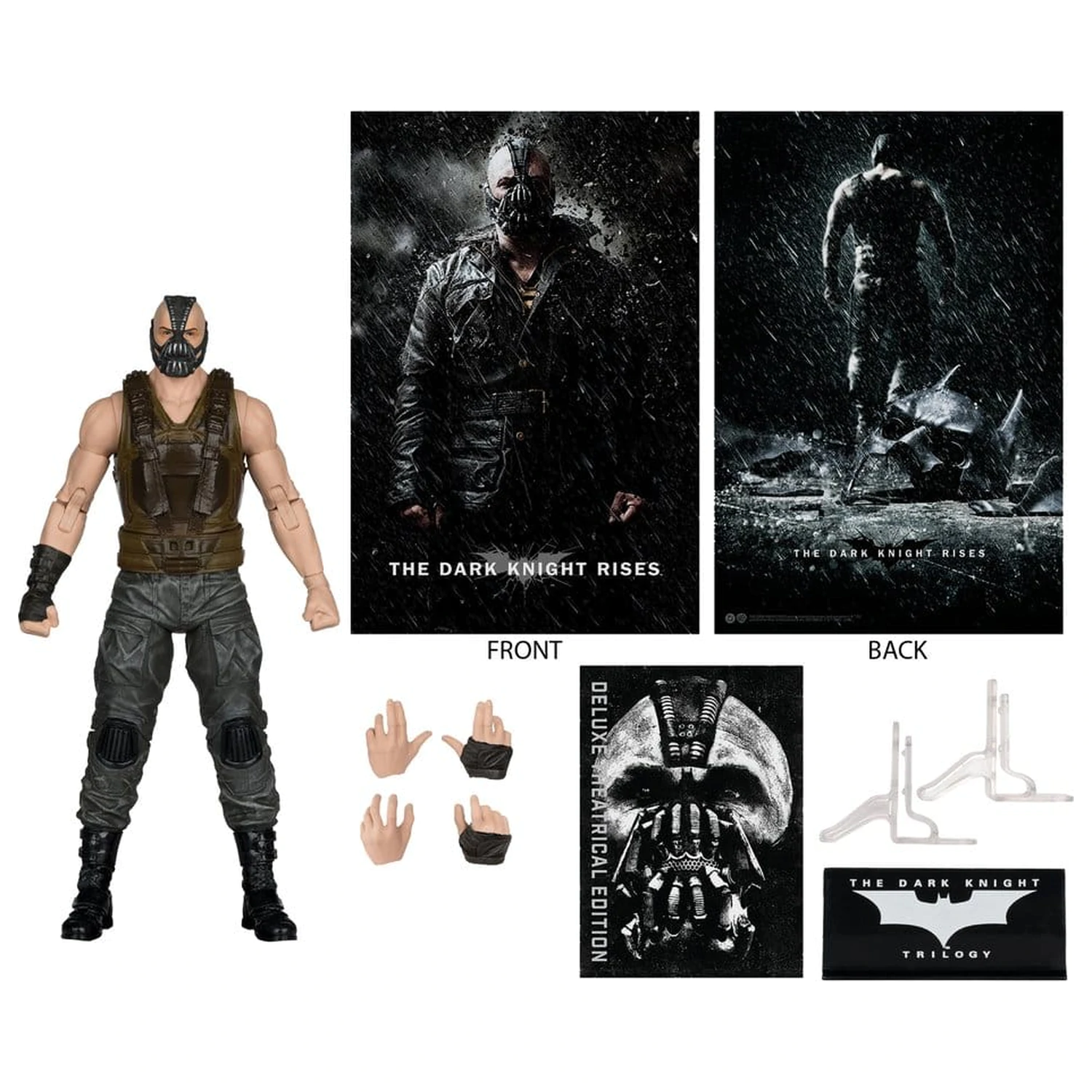 The Dark Knight Rises DC Multiverse Deluxe Theatrical Edition akcijska figura Bane 19 cm fotografija proizvoda