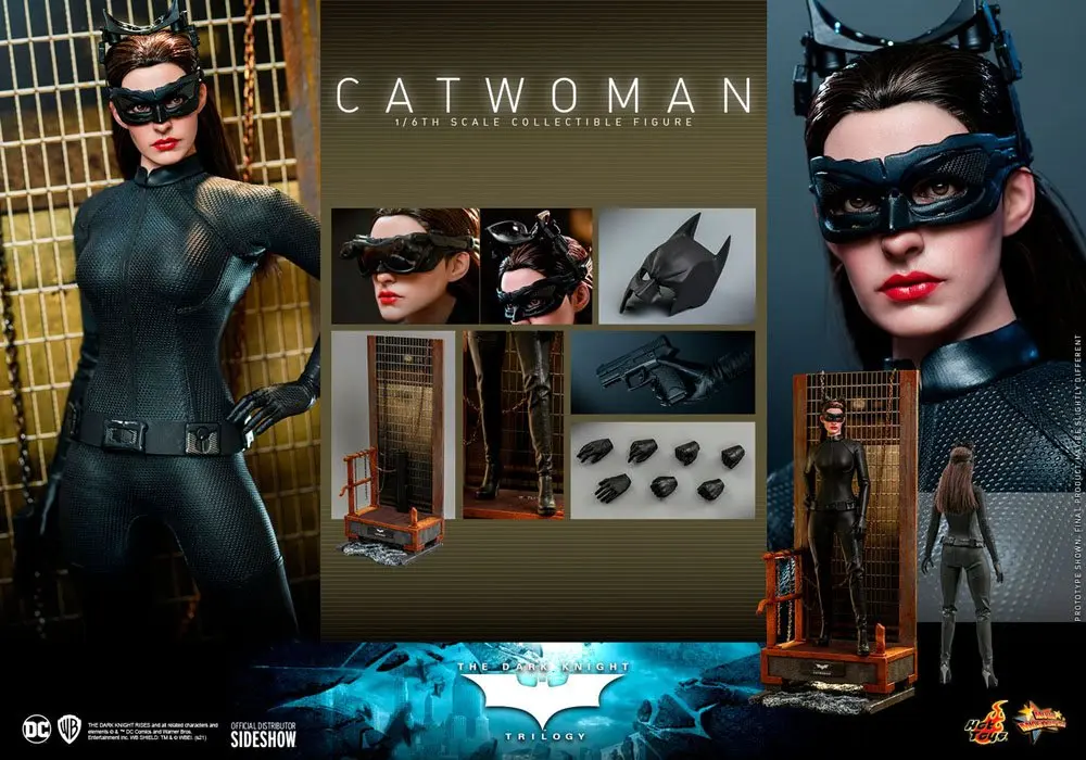 The Dark Knight Trilogy Movie Masterpiece Akcijska Figura 1/6 Catwoman 29 cm fotografija proizvoda